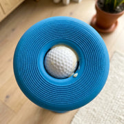 Rolling ball close-up