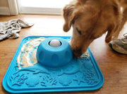 Kelly B.'s dog with the Lapwell mat